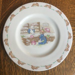 Royal Doulton 1980s Vintage Bunnykins Plate